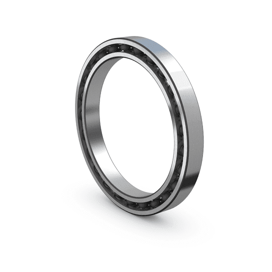 Thin section ball bearing with steel cage Thin section ball bearing with steel cage