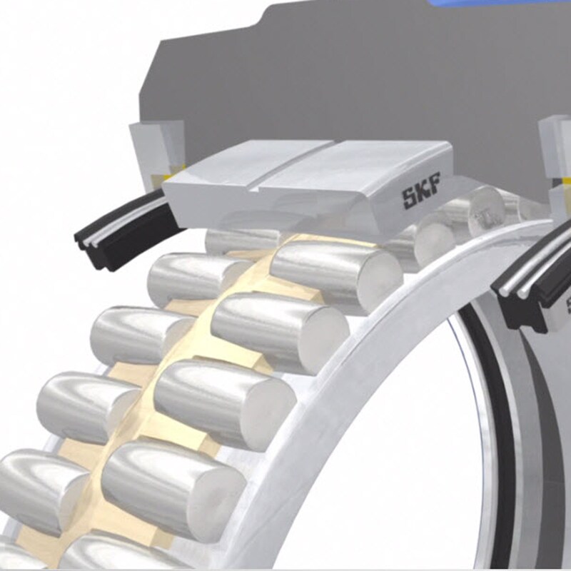 Spherical roller bearing for converters