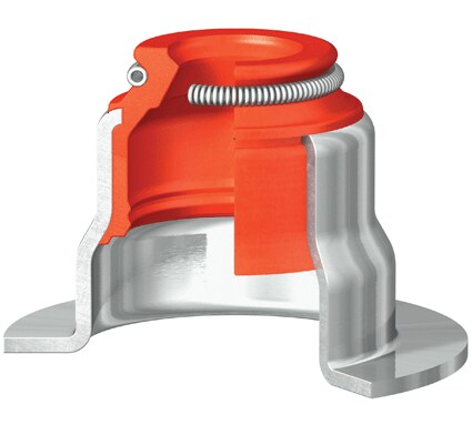 Valve stem seal 863 Valve stem seal - integrated design