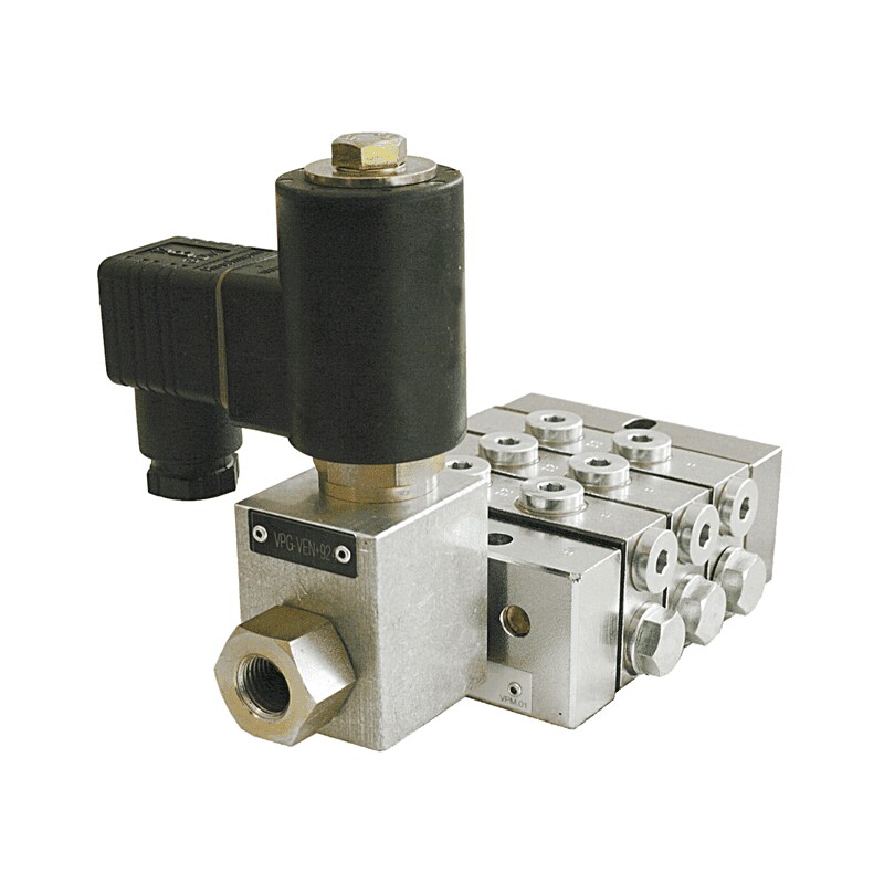 VPG with directional solenoid valve VPG with directional solenoid valve
