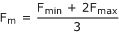 Fm Mean load Fm Mean load