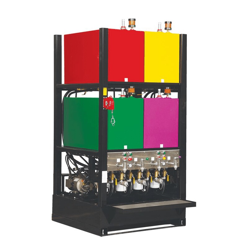 Oil storage station - Standard model Oil storage station