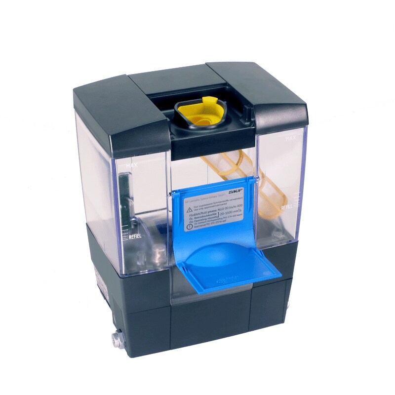 PPS30 - easy refilling concept PPS30 - view with open filling cover and filling filter