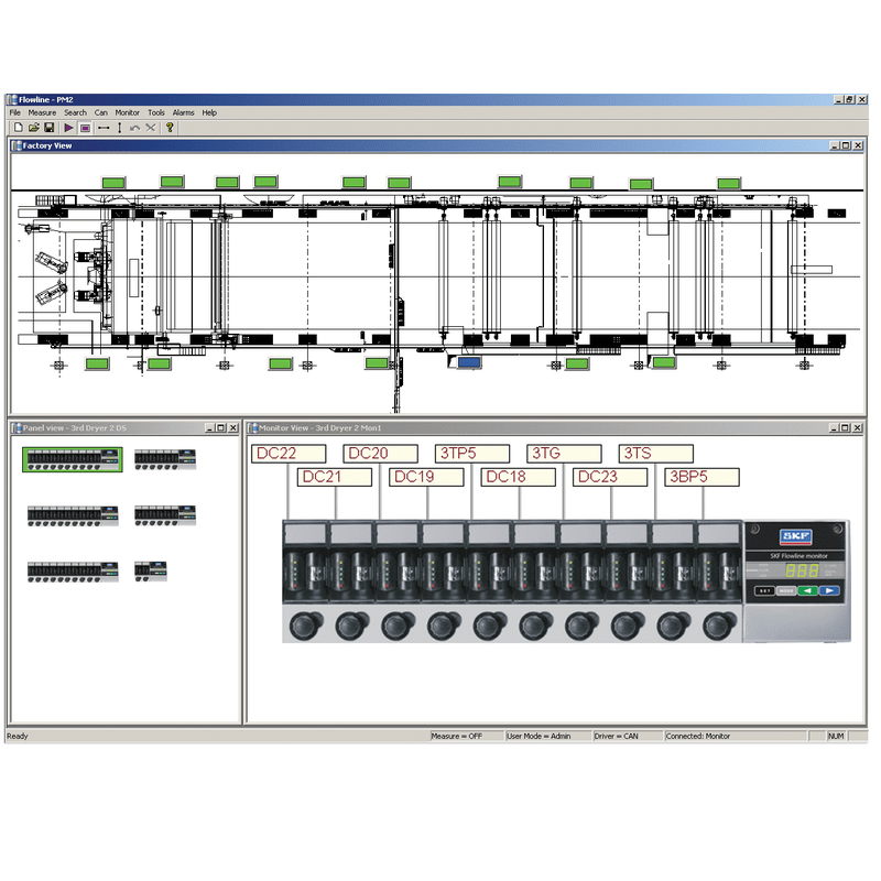SKF Controlling and monitoring software for lubrication systems