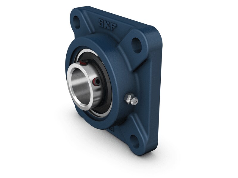 Square flanged unit, series UCF