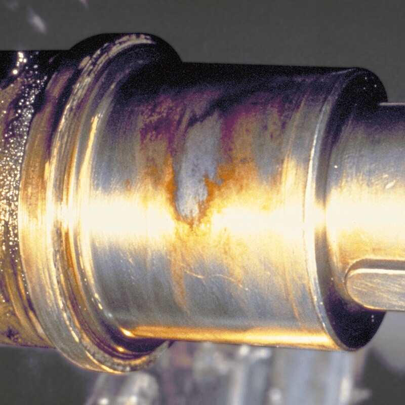 Agente anticorrosión SKF LGAF 3E: Corrosión por contacto Agente anticorrosión SKF LGAF 3E: Corrosión por contacto
