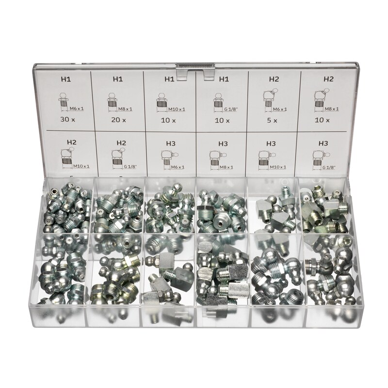 LAGN 120<br>Grease nipple set