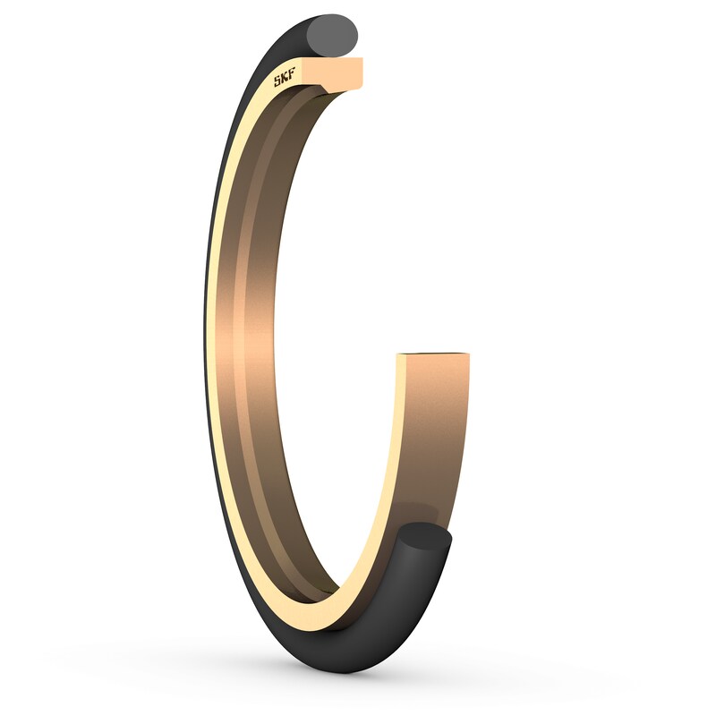 S9B-45X60.1X6.3-AD1<br>Hydraulic buffer seal, with O-ring energizer and PTFE or X Ecopur slide ring