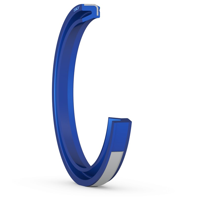 MCW-3000-H9B<br>Polyurethane press-in wiper seal with a single lip and a steel retaining ring