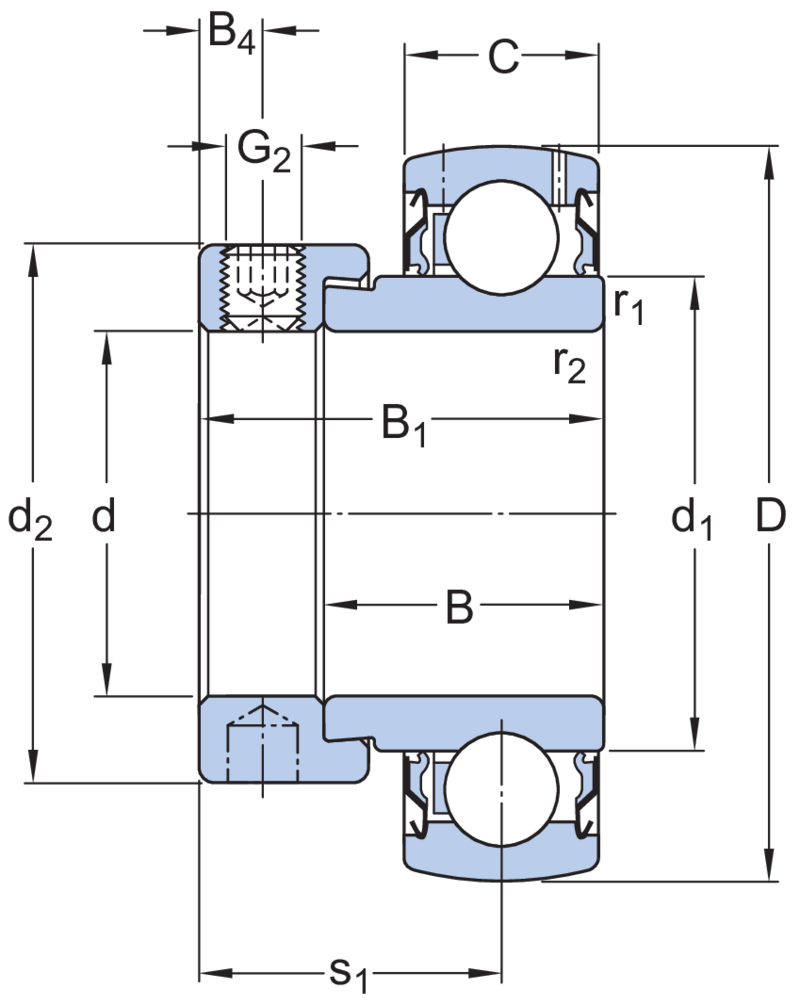 YET 206-104 RODAMIENTO - Imagen 2