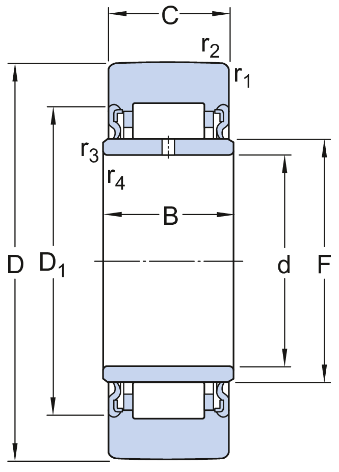 NA 2208.2RS RODAMIENTO - Imagen 2