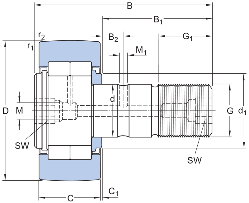 NUKR 80 A RODAMIENTO - Imagen 2