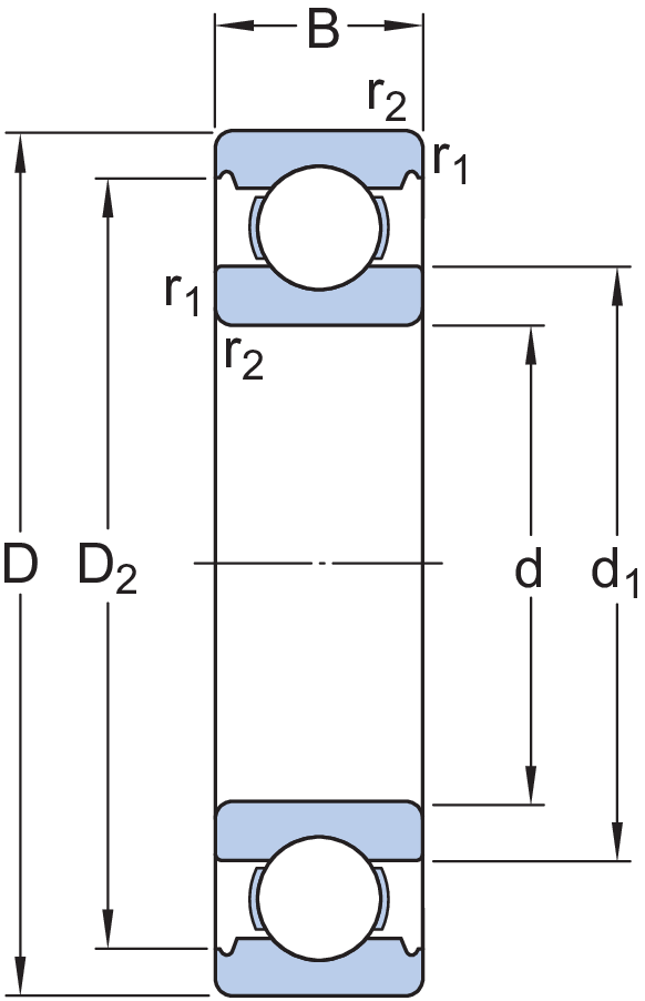 6202/VA201 RODAMIENTO - Imagen 2