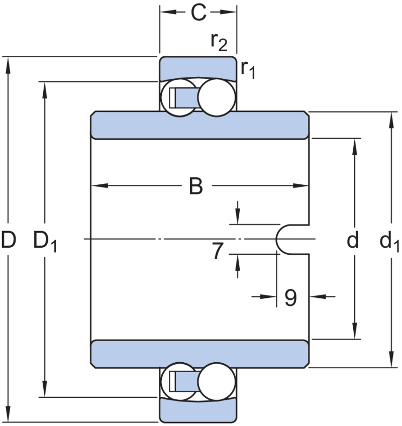 11206 TN9 RODAMIENTO - Imagen 2