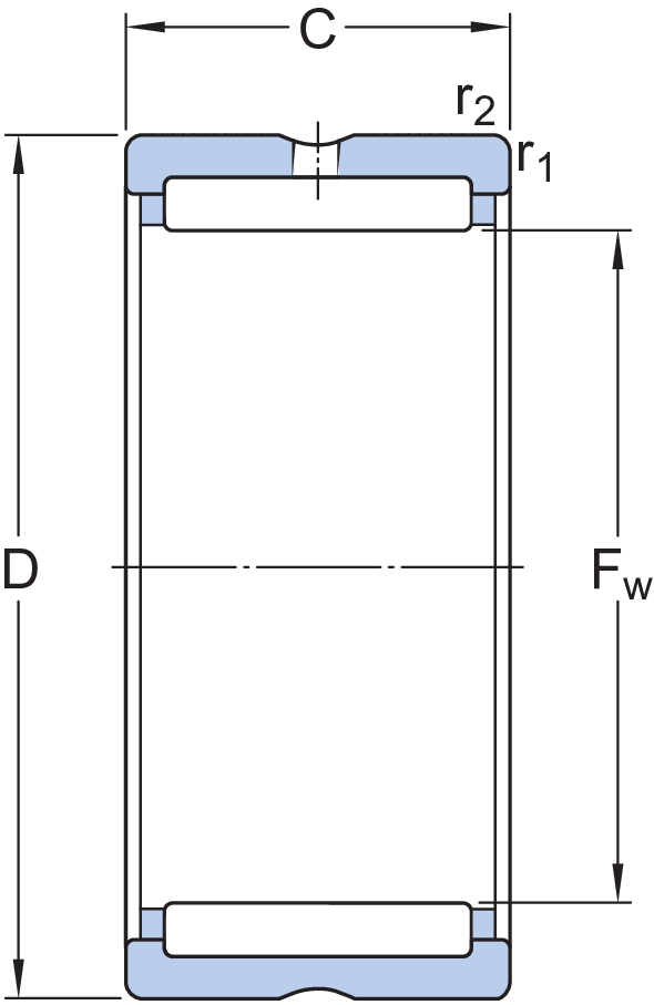 NKS 40 RODAMIENTO - Imagen 2