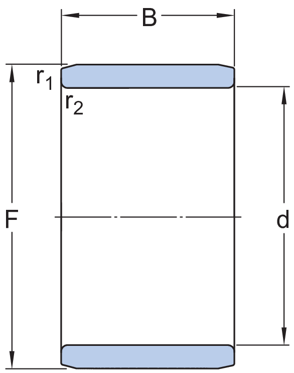 IR 30X37X22 RODAMIENTO - Imagen 2