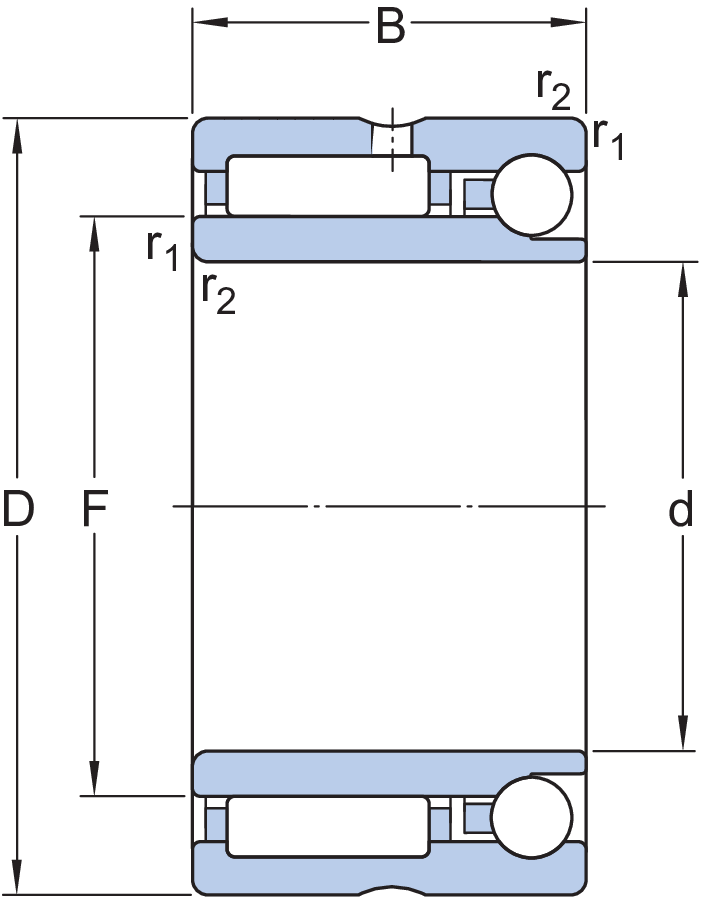 NKIA 5914 RODAMIENTO - Imagen 2