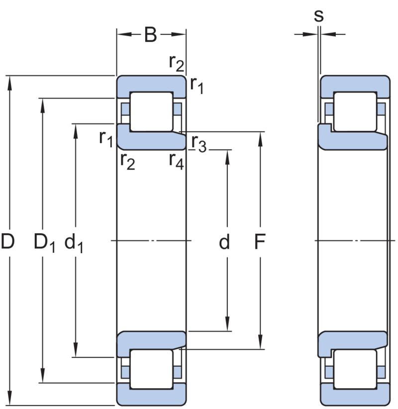 NJ 326 ECJ RODAMIENTO - Imagen 2