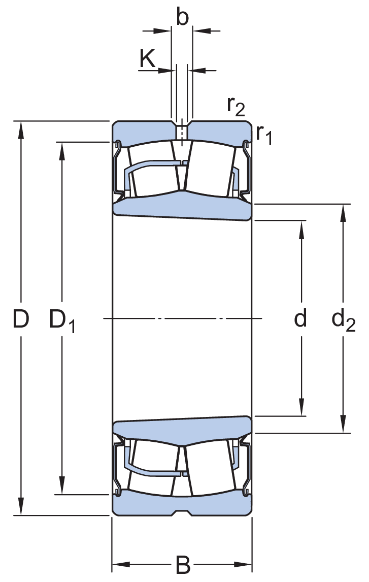 BS2-2211-2RSK/VT143 RODAMIENTO - Imagen 2