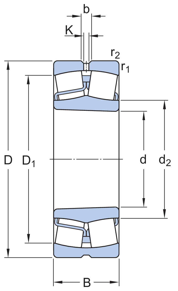22226 EK RODAMIENTO - Imagen 2