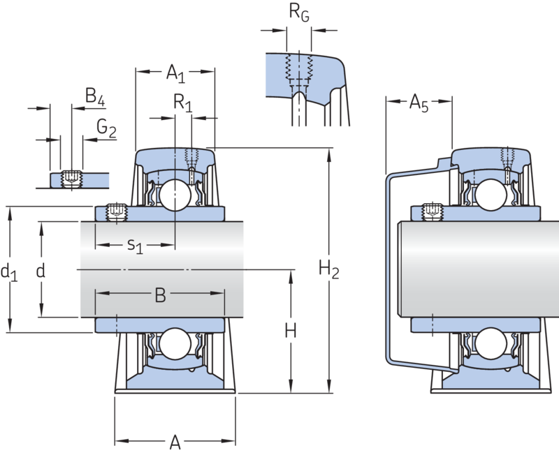 SY 55 TF RODAMIENTO - Imagen 2