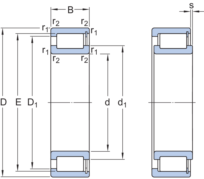 NCF 2984 V RODAMIENTO - Imagen 2