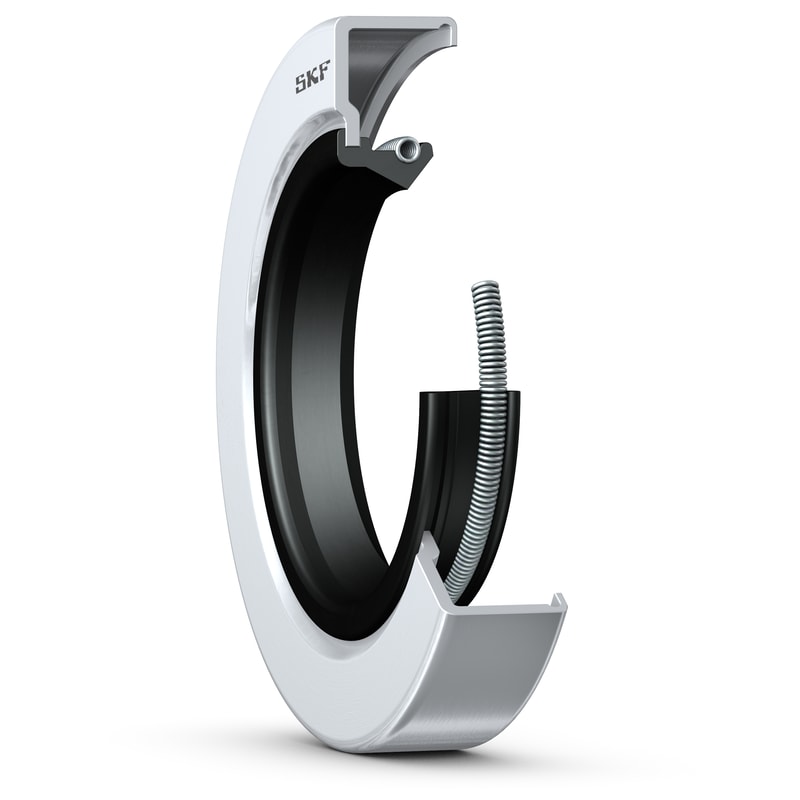 145X175X14 CRS1 R<br>Radial shaft seal with metal case and conventional straight sealing lip, for oil or grease