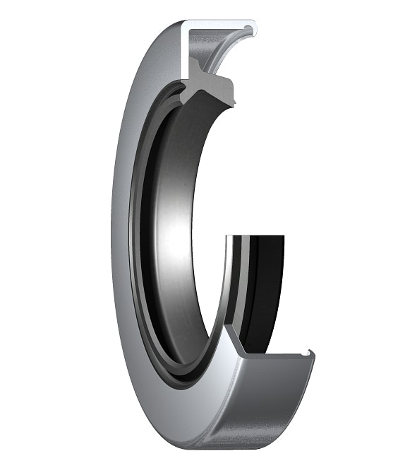 32325<br>Radial shaft seal with metal case and double sealing lip, for grease