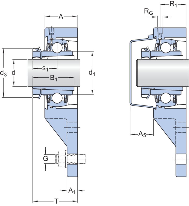 UKFB 206 K/H RODAMIENTO - Imagen 2