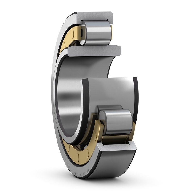 NUB 314 ECM/C3<br>Single row cylindrical roller bearing with extended inner ring, NUB design