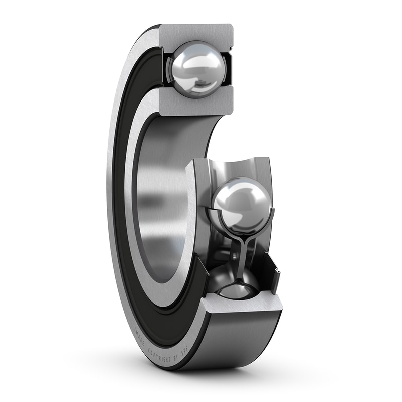 6207-RS1Z/C3<br>Deep groove ball bearing with seals or shields