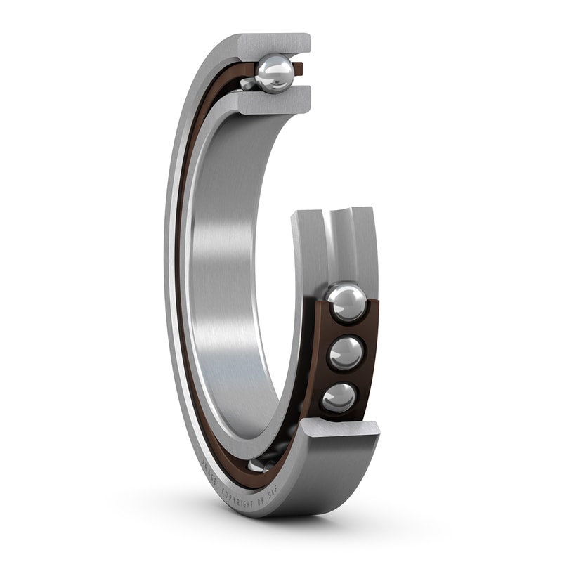 71918 CE/P4ADBB<br>Matched set of two super-precision, high-speed, E design, single row angular contact ball bearings