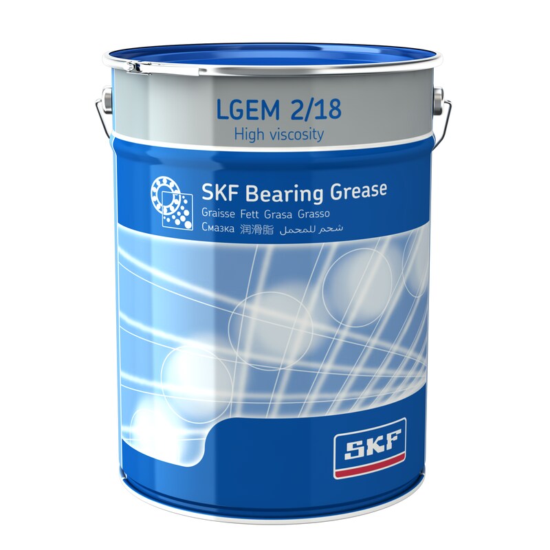 LGEM 2/18<br>High viscosity bearing grease with solid lubricants