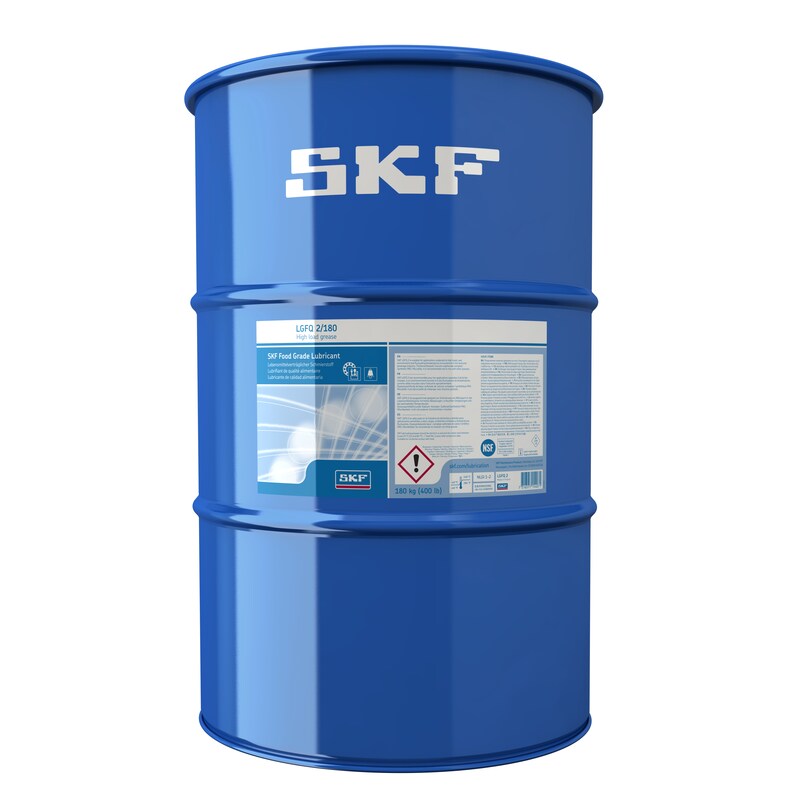 LGFQ 2/180<br>High load, water resistant and wide temperature food grade grease