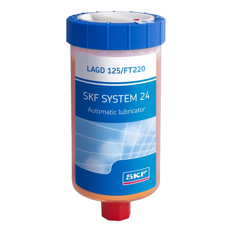 LAGD 125/FT220<br>SKF SYSTEM 24 gas driven single point automatic lubricator