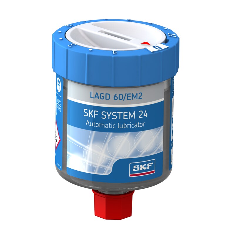 LAGD 60/EM2<br>SKF SYSTEM 24 gas driven single point automatic lubricator