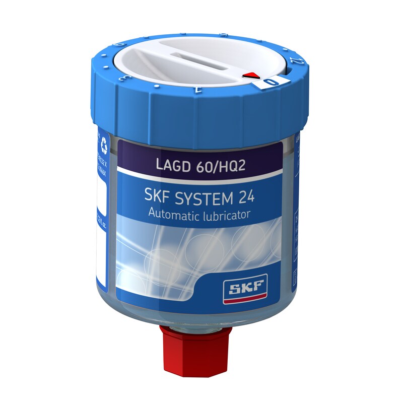 LAGD 60/HQ2<br>SKF SYSTEM 24 gas driven single point automatic lubricator