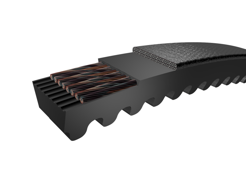 PHG XPA932EP<br>Cogged raw-edge wedge belt
