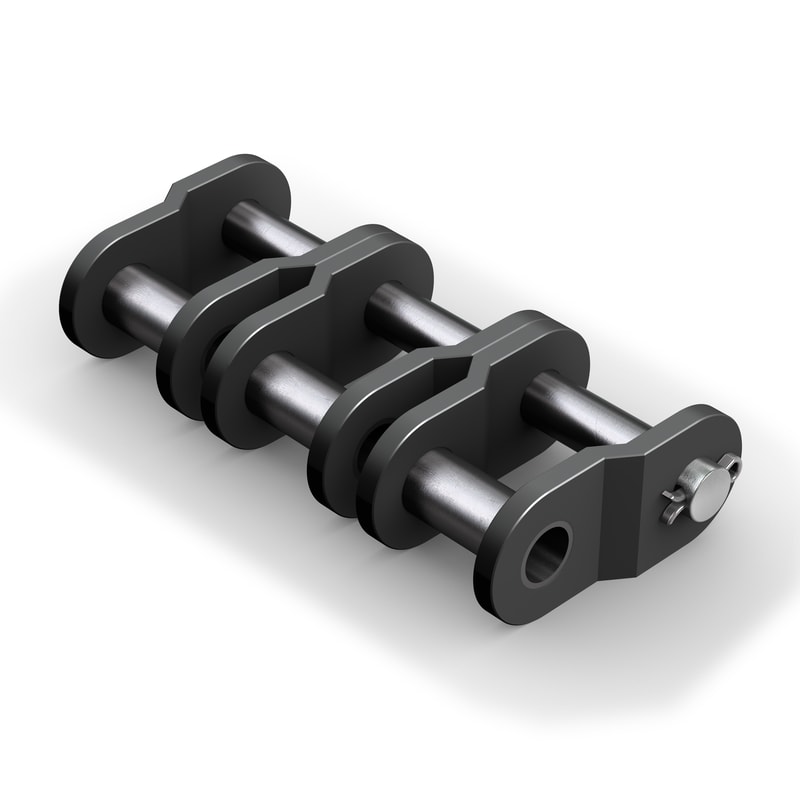 PHC 140-3O/L<br>Triplex offset chain link, ANSI