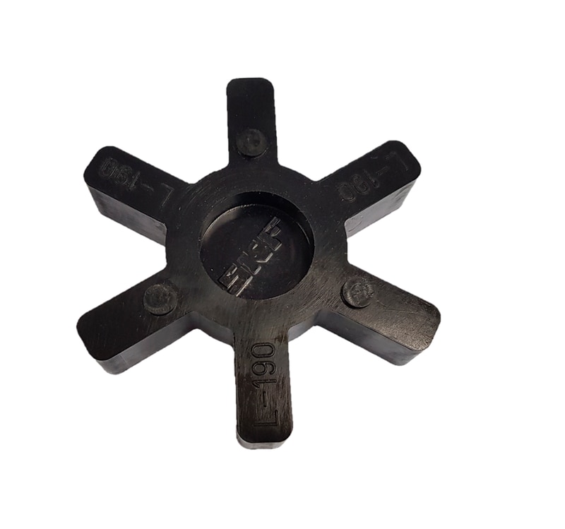 PHE L190NR<br>Jaw coupling, nitrile wrap insert