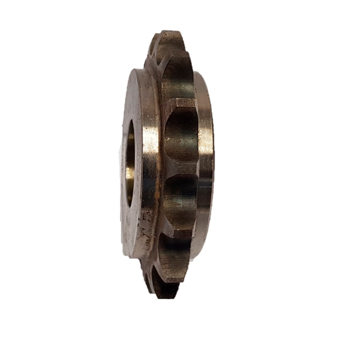 PHS 24B-1C54<br>Simplex sprocket with double hub and rough stock bore, European standards (EN)