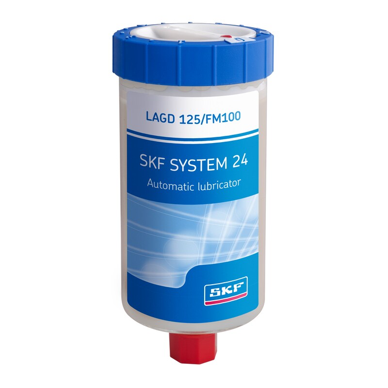LAGD 125/FM100<br>SKF SYSTEM 24 gas driven single point automatic lubricator