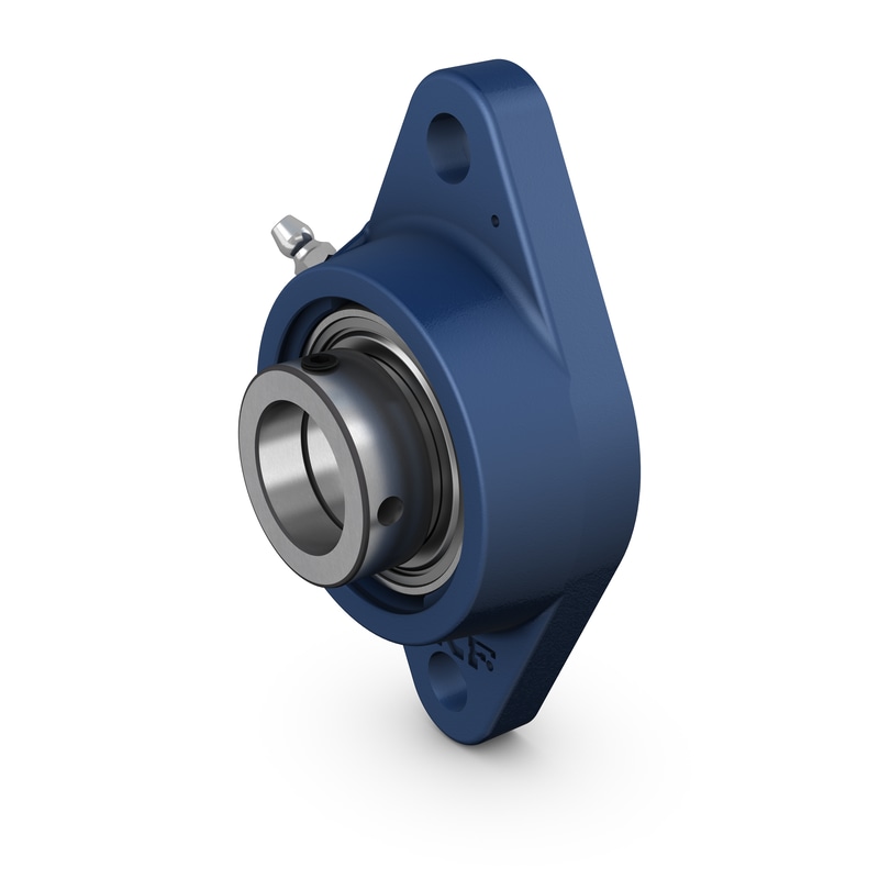 FYTB 50 FM<br>Oval flanged ball bearing unit with eccentric locking, cast iron housing, ISO