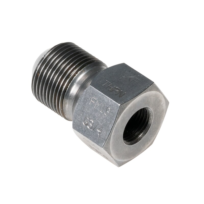 THPN FM16G3/4<br>Nipple G3/4 male, M16x1.5 cone female, 400 MPa