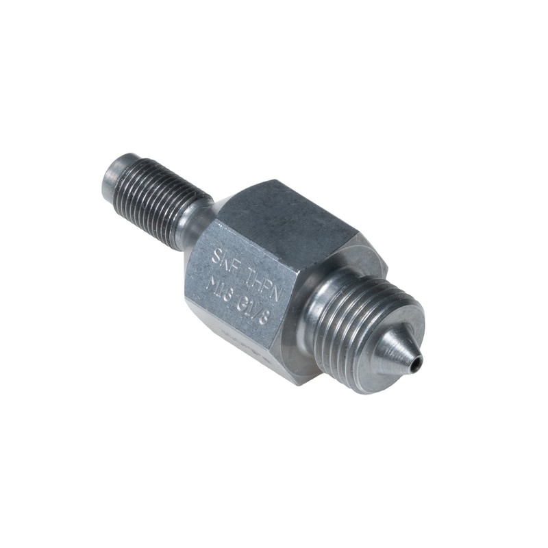 THPN M16G1/8<br>Nipple M16x1.5 cone male, G1/8 male, 300 MPa