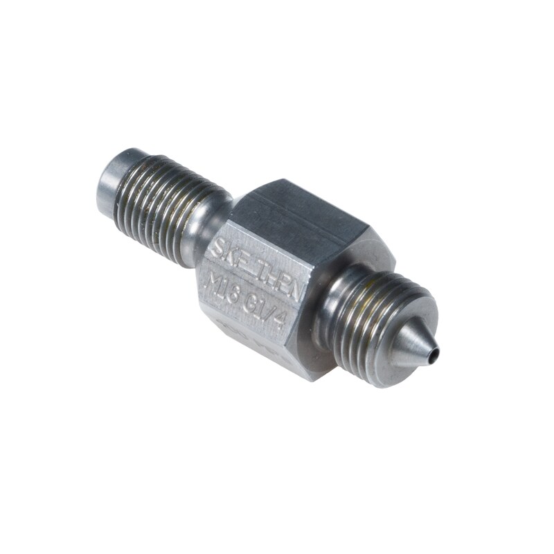 THPN M16G1/4<br>Nipple M16x1.5 cone male, G1/4 male, 400 MPa