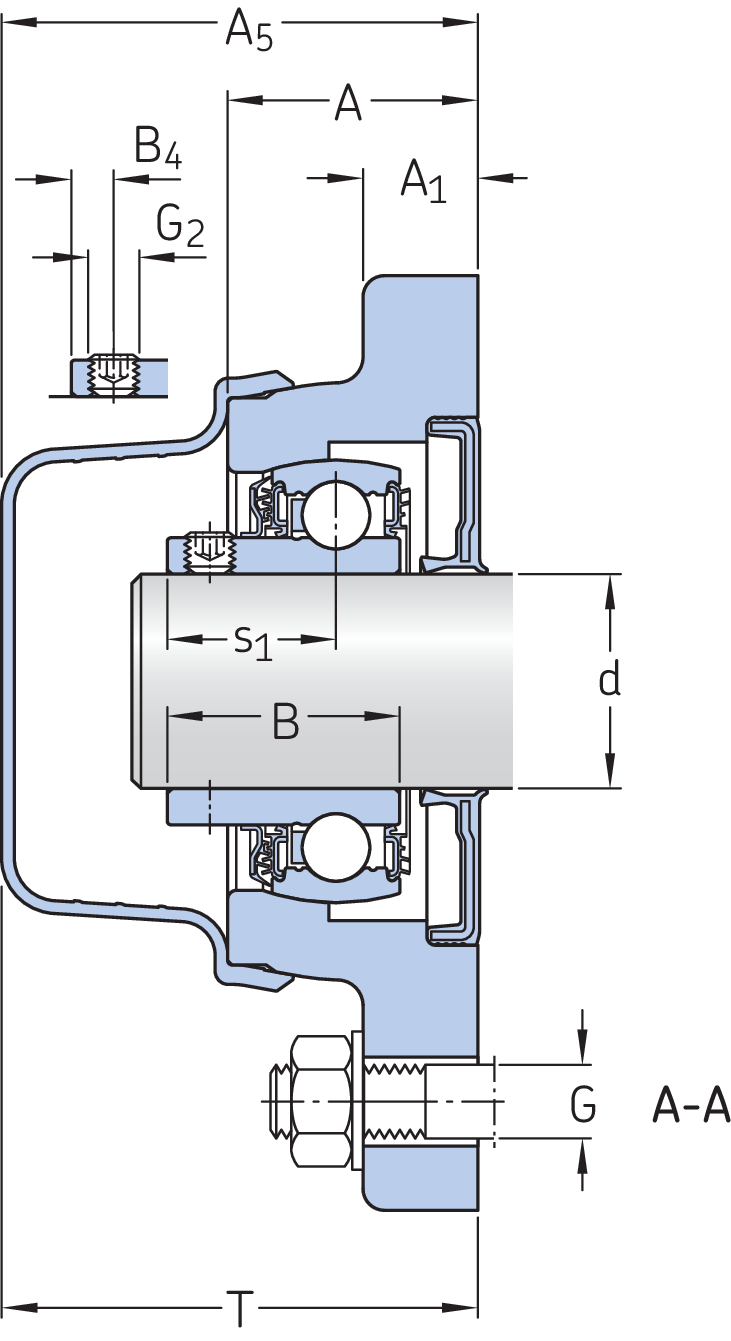 F4BSS 20M-CPSS-DFH RODAMIENTO - Imagen 2
