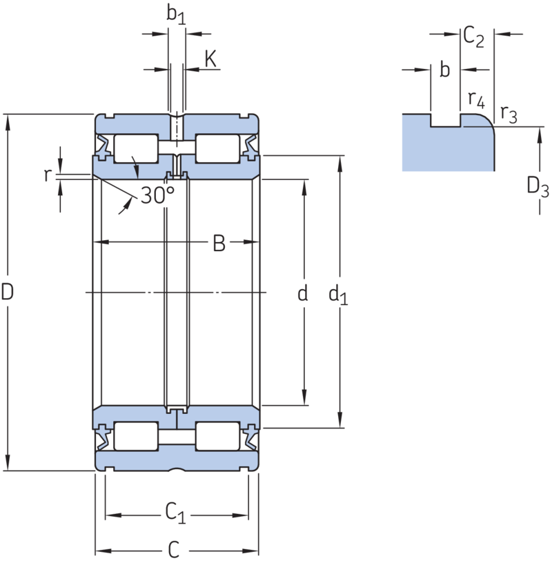NNF 5017 ADA-2LSV RODAMIENTO - Imagen 2