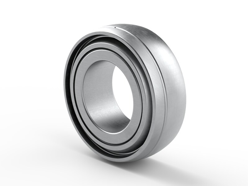 PER.GW214RPPB2<br>Special ball bearing with round bore and high contamination resistant 3-lip seals