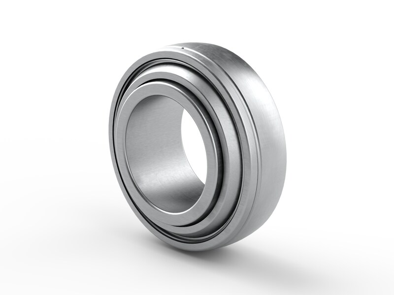 PER.GW211RPPB14<br>Special ball bearing with round bore and high contamination resistant 3-lip seals